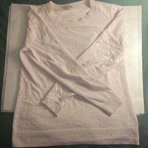 Light Pink Speckled Sweater